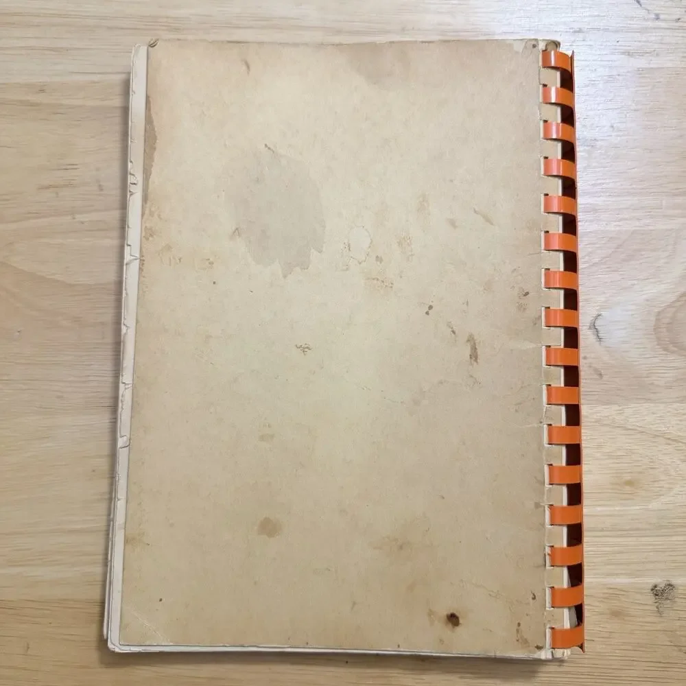This Is My Best Recipe Vintage Cookbook Paperback Spiral Bound